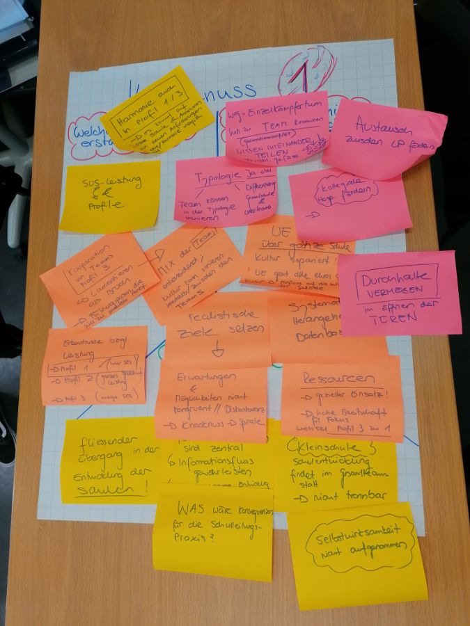 Knacknuss 1: Das Lernen der Schülerinnen gemeinsam in den Blick nehmen.